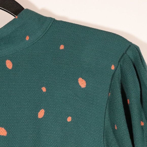 NWT Free People Abbie Print Dress Green Combo - Picture 9 of 15